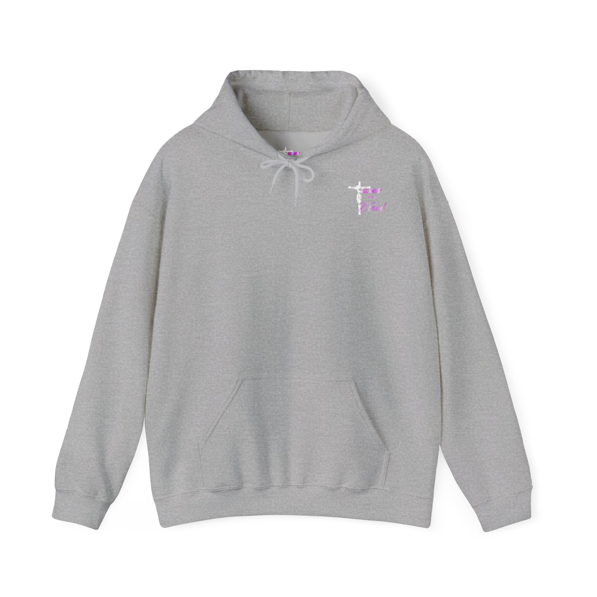 Sudadera con capucha cristiana - Sudadera con capucha con gráfico "Jesús murió por mí, ahora vivo para Él"