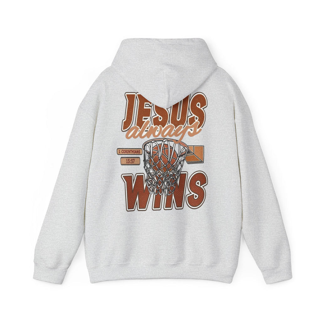 "Jesus Always Wins" Hoodie // 1 Corinthians 15:57