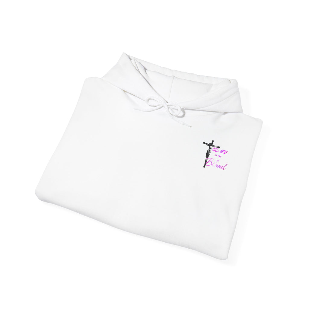 Sudadera con capucha cristiana - Sudadera con capucha con gráfico "Jesús murió por mí, ahora vivo para Él"
