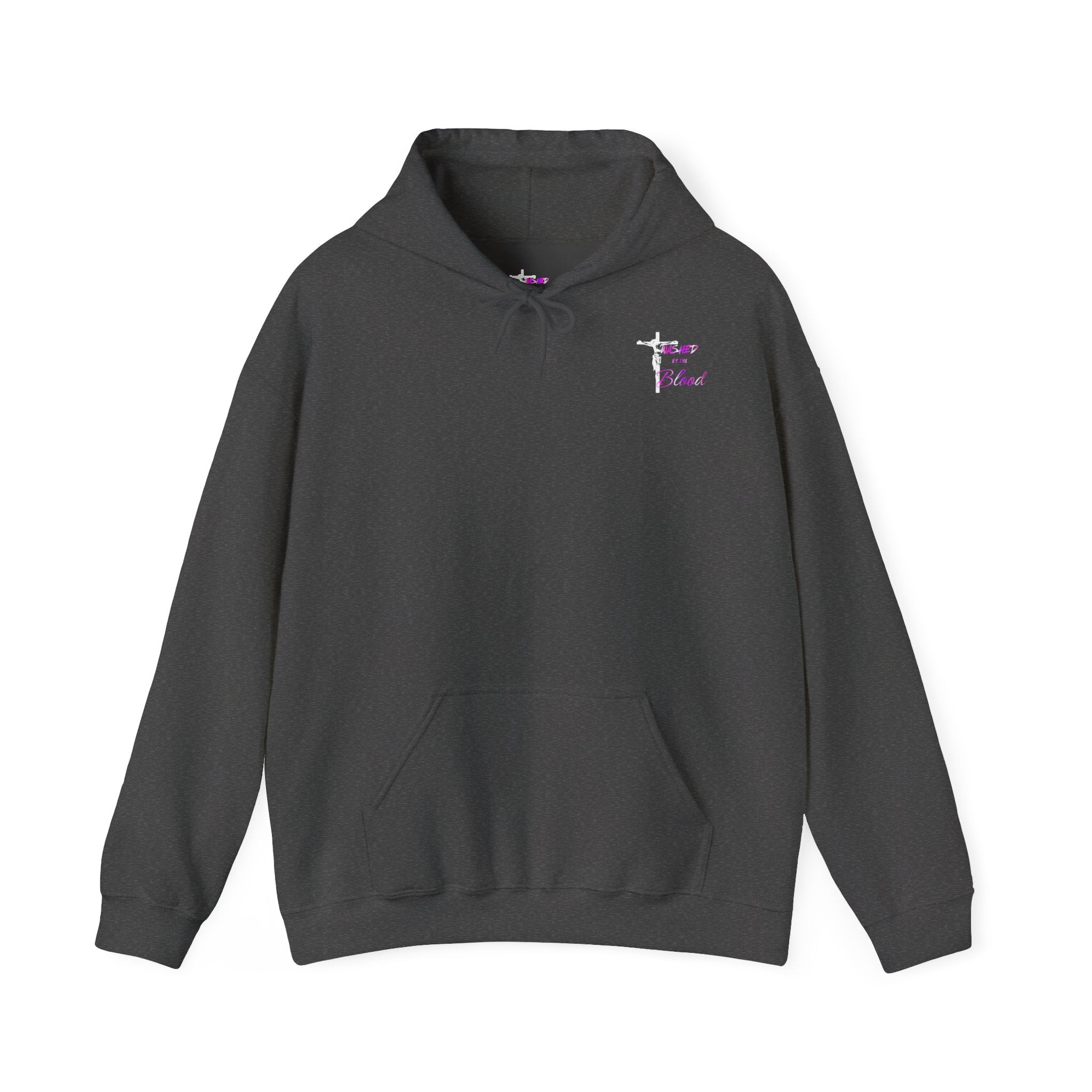 Sudadera con capucha cristiana - Sudadera con capucha con gráfico "Jesús murió por mí, ahora vivo para Él"