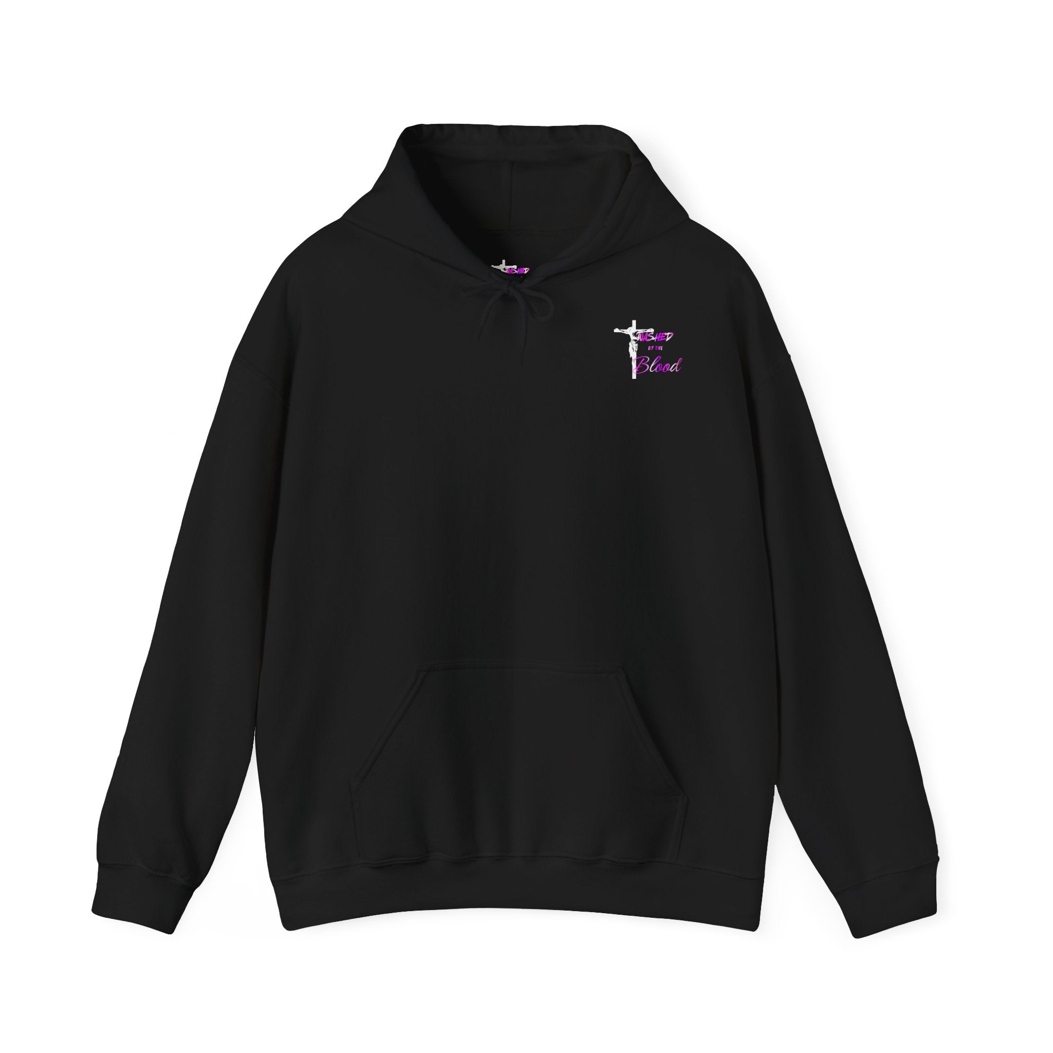 Sudadera con capucha cristiana - Sudadera con capucha con gráfico "Jesús murió por mí, ahora vivo para Él"